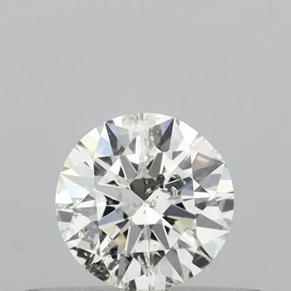 0.31ct Round Natural Diamond (Colour H, Clarity I1, Cut EX, IGI Certified)