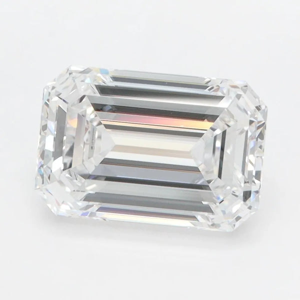 3.00ct Emerald Lab Grown Diamond (Colour D, Clarity IF, IGI Certified)