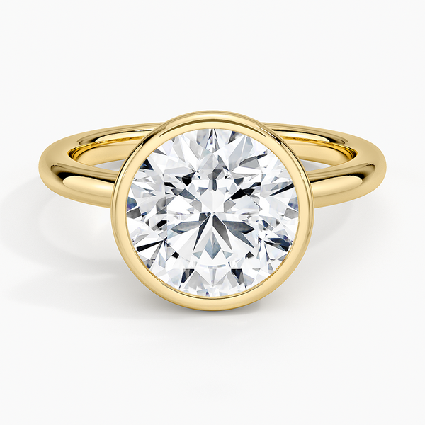 Julietta Bezel Solitaire Engagement Ring