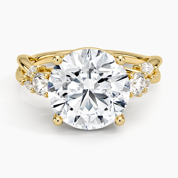 Willow Three Stone Diamond Engagement Ring