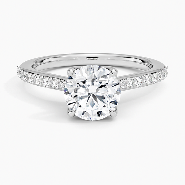 Elodie Cathedral Diamond Engagement Ring