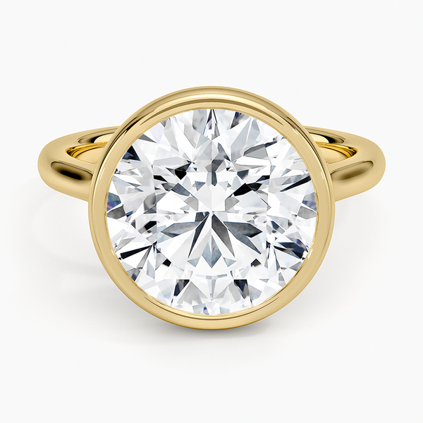 Luna Bezel Engagement Ring