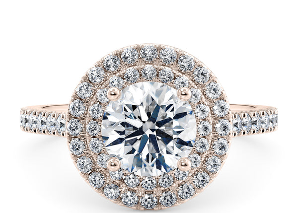 Empress Halo Engagement Ring