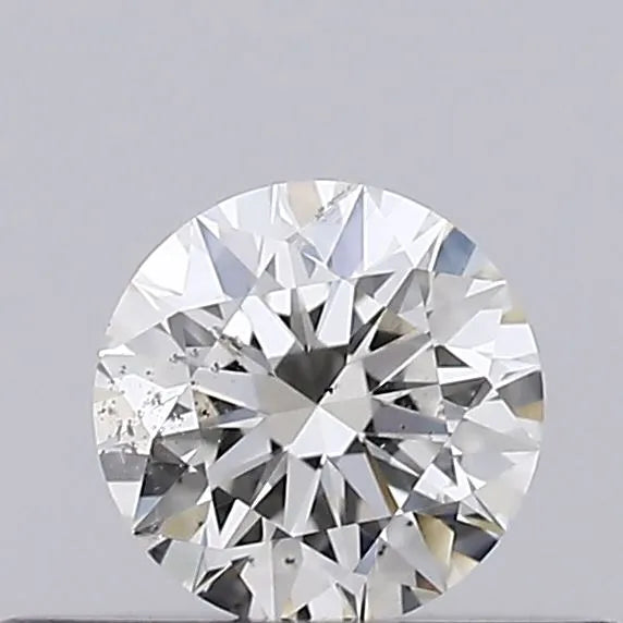 0.21ct Round Natural Diamond (Colour J, Clarity SI2, Cut EX, GIA Certified)