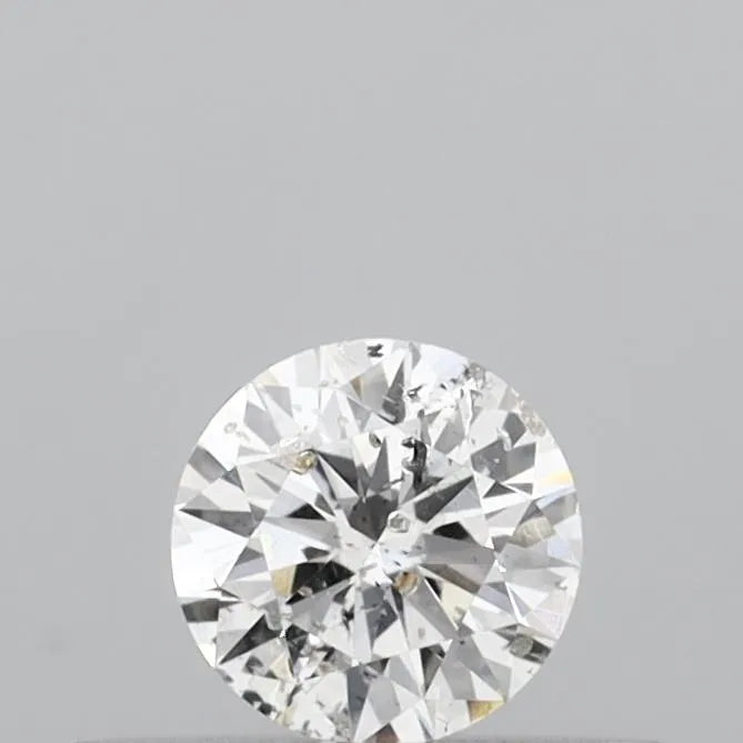 0.23ct Round Natural Diamond (Colour F, Clarity I1, Cut EX, IGI Certified)