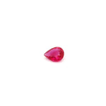 0.30ct Pear Natural Ruby (Colour Red, Clarity Slightly Included, Cut Faceted)
