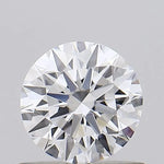 0.50ct Round Lab Grown Diamond (Colour E, Clarity IF, Cut ID, IGI Certified)