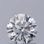 0.71ct Round Lab Grown Diamond (Colour E, Clarity VVS2, Cut EX, IGI Certified)