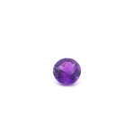 0.79ct Round Natural Amethyst (Colour Purple, Clarity Slightly Included, Cut Faceted)