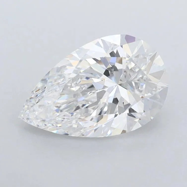0.97ct Pear Lab Grown Diamond (Colour D, Clarity VVS1, IGI Certified)