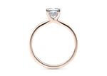 Paloma Solitaire Rose Gold 18k Cushion Engagement Ring