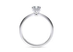 Starlight Solitaire Platinum Radiant Engagement Ring
