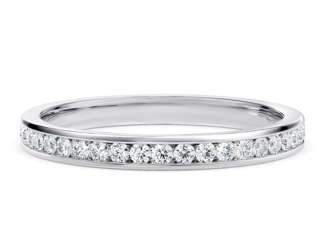 Tsarina White Gold 18k Full Set Eternity Ring