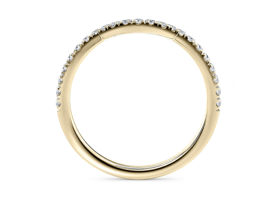 Lola Yellow Gold 18k Eternity Ring