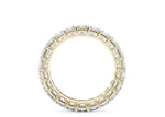 Regent Princess Full Set Yellow Gold 18k Lab Grown Eternity Ring