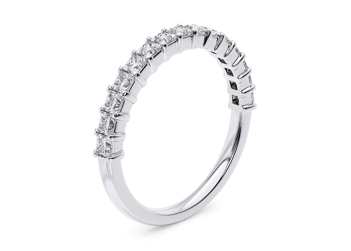 Josephine White Gold 18k Eternity Ring