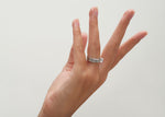 Allya White Gold 18k Full Set Eternity Ring