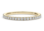 Vogue Yellow Gold 18k Full Set Eternity Ring