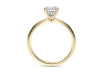 Starlight Solitaire Yellow Gold 18k Princess Engagement Ring