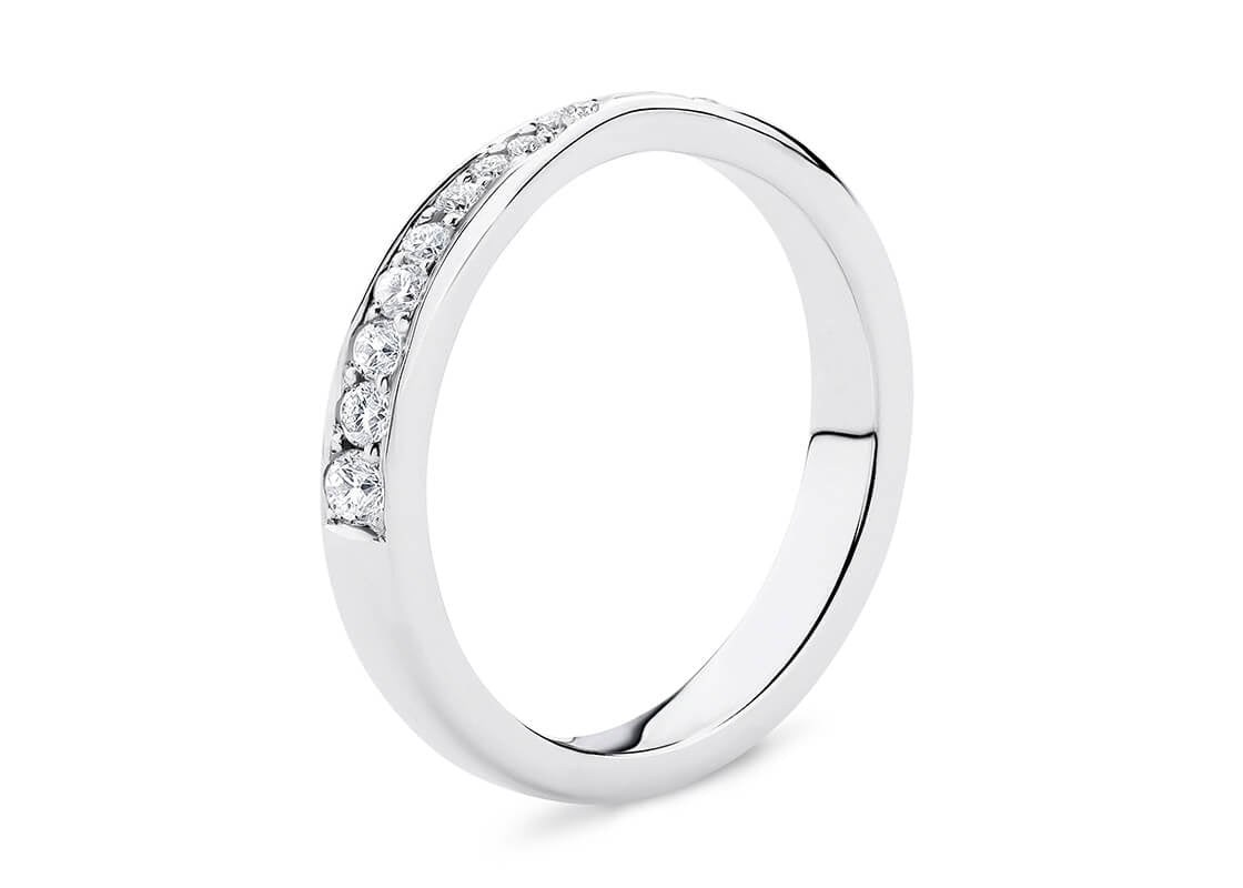 Eden White Gold 18k Eternity Ring
