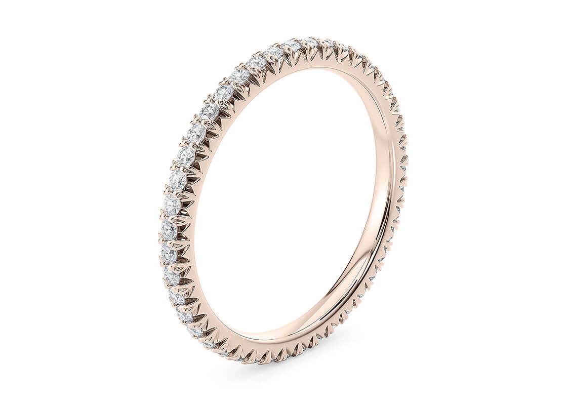 Kindrea Rose Gold 18k Full Set Eternity Ring