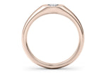 Evander Rose Gold 18k Wedding Band