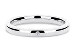 1 Stone White Gold 18k Wedding Band