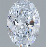 1.00ct Oval Lab Grown Diamond (Colour G, Clarity VVS2, IGI Certified)