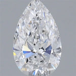 1.00ct Pear Lab Grown Diamond (Colour D, Clarity VVS2, IGI Certified)