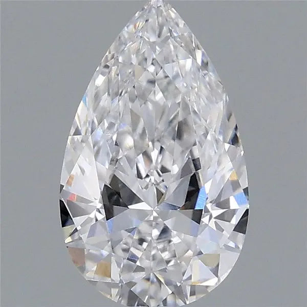 1.00ct Pear Lab Grown Diamond (Colour D, Clarity VVS2, IGI Certified)