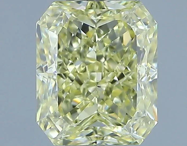 1.00ct Radiant Natural Diamond (Colour Fancy Light Yellow, Clarity VS2, GIA Certified)