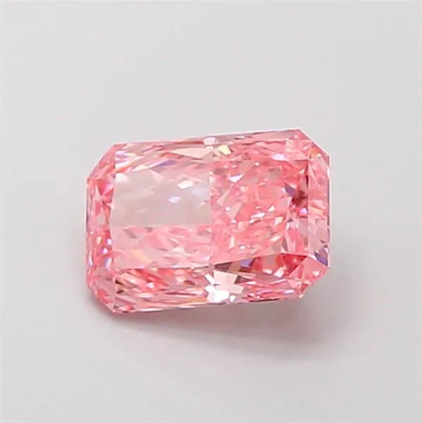 1.06ct Radiant Lab Grown Diamond (Colour Fancy Vivid Pink, Clarity VVS1, IGI Certified)