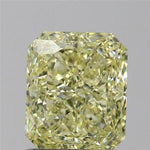 1.11ct Radiant Natural Diamond (Colour Fancy Light Yellow, Clarity VVS1, GIA Certified)