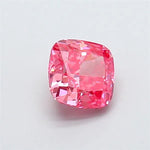 1.12ct Cushion modified Lab Grown Diamond (Colour Fancy Vivid Pink, Clarity VS1, IGI Certified)