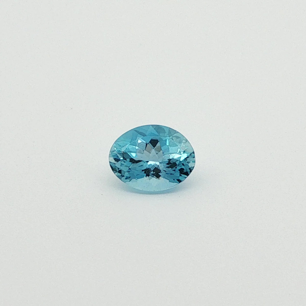 1.45ct Oval Natural Aquamarine (Colour Blue, Clarity Eye Clean, Cut Faceted)