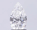 1.50ct Pear Lab Grown Diamond (Colour E, Clarity SI1, IGI Certified)