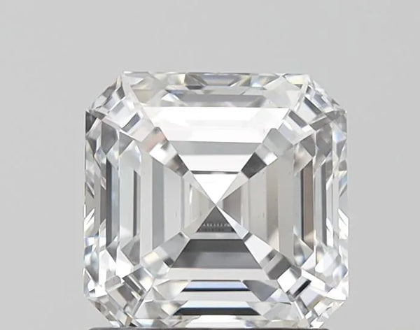 1.55ct Square emerald Lab Grown Diamond (Colour E, Clarity VS2, IGI Certified)