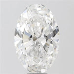 10.07ct Oval Lab Grown Diamond (Colour E, Clarity VVS2, IGI Certified)