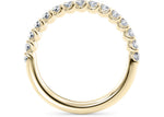Ballerina Yellow Gold 18k Full Set Natural Eternity Ring