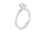 1477 Classic Solitaire Platinum Pear Engagement Ring