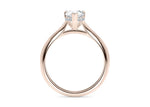 Hope Solitaire Rose Gold 18k Pear Engagement Ring