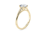 Estella Solitaire Yellow Gold 18k Round Engagement Ring