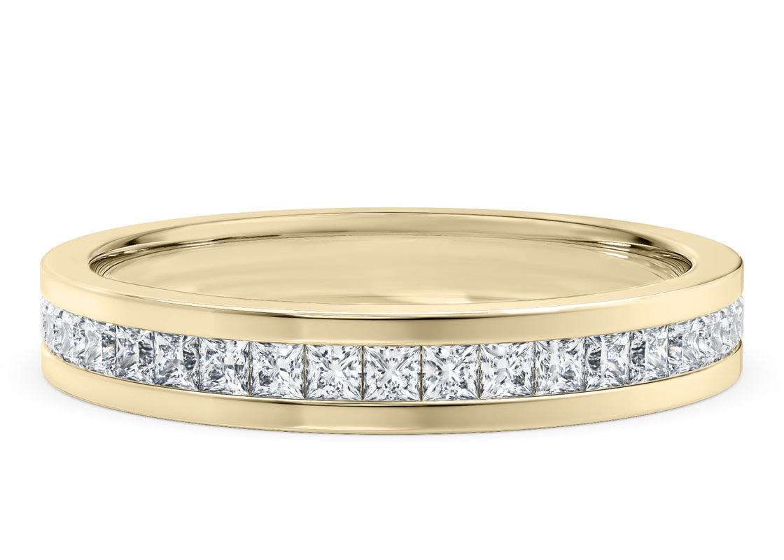 Allya Yellow Gold 18k Full Set Eternity Ring