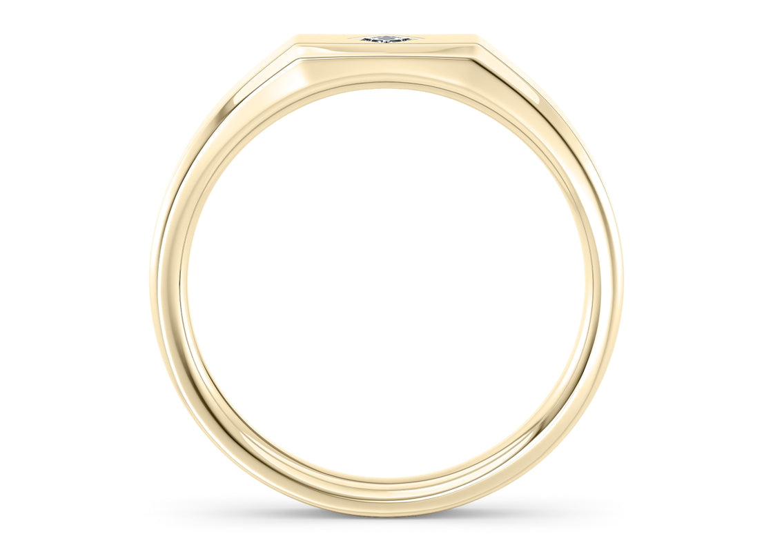 Apollo Yellow Gold 18k Wedding Band