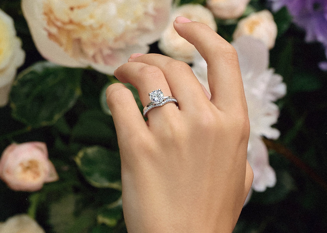 Aurelle Rose Gold 18k Eternity Ring
