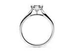 Victoria Diamond Band Platinum Marquise Engagement Ring