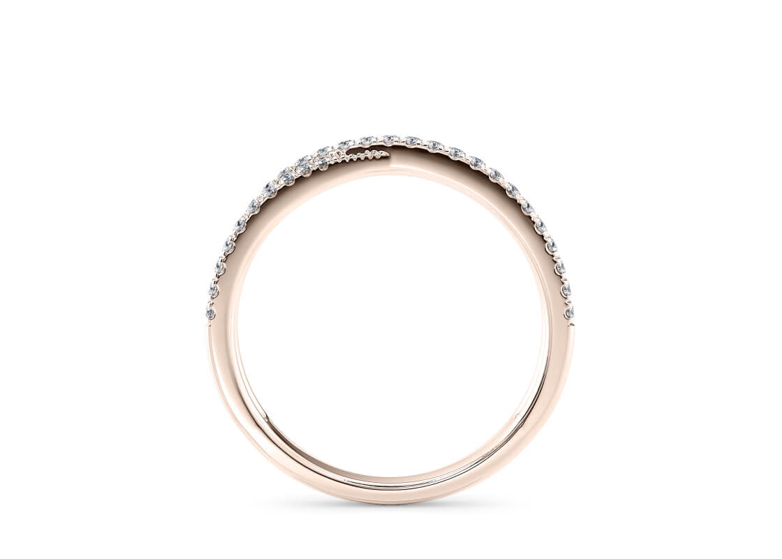 Cassia Rose Gold 18k Eternity Ring