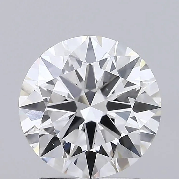 2.01ct Round Lab Grown Diamond (Colour F, Clarity VS1, Cut EX, IGI Certified)