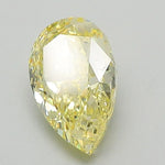 2.08ct Pear Lab Grown Diamond (Colour Fancy Intense Yellow, Clarity VVS2, IGI Certified)