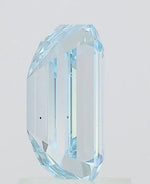 2.09ct Emerald Lab Grown Diamond (Colour Fancy Vivid Blue, Clarity SI1, IGI Certified)